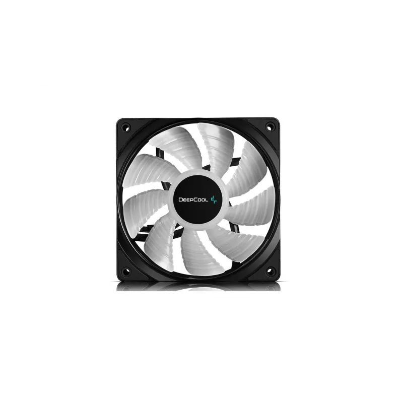 DeepCool RF120 3-in-1 RGB PWM 120mm behuizingsventilator (zwart, 3-pack)