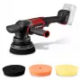 EINHELL Professional accu-excenterschuurmachine CP-EP 18/125 Li BL-Solo, 18V, 125mm, rood/zwart, bare tool