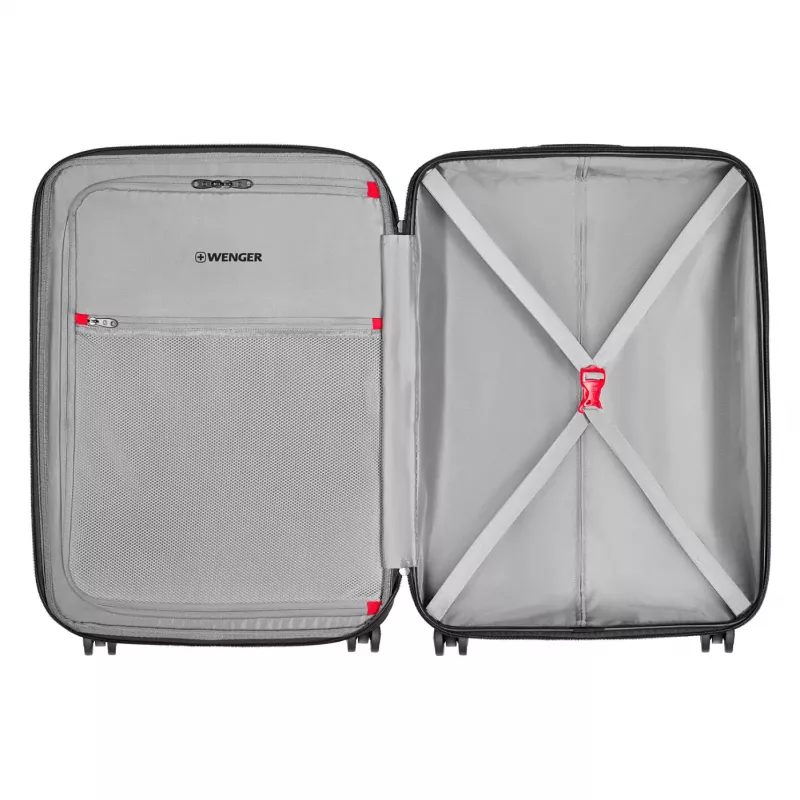 WENGER Prymo Medium harde reiskoffer (antraciet, 59 liter)
