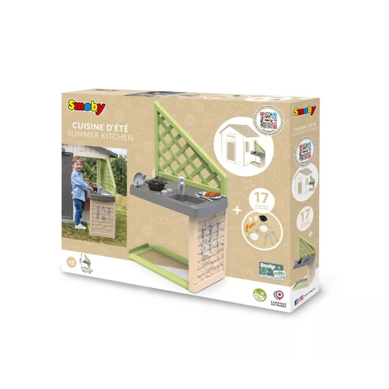 Smoby Life Summer Kitchen Grill met accessoires