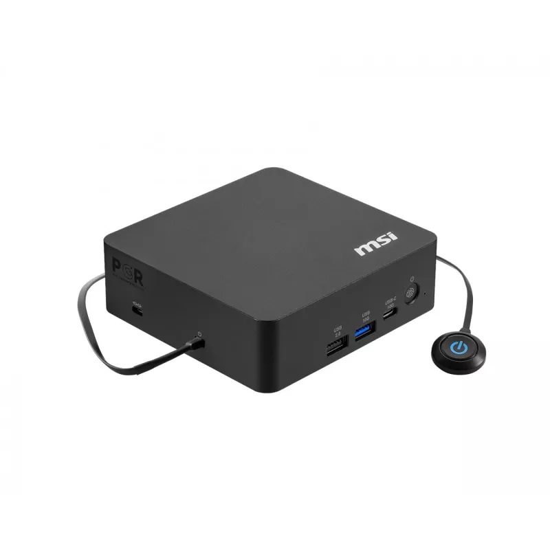 MSI Cubi NUC AI+ 3MG-004BEU mini-pc, Intel Core Ultra 7 355, geen OS, zwart