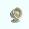 Maestro BT-003 USB Tafelventilator, Zwart, 10 cm ventilatorbladen, 2 snelheden, Compact ontwerp