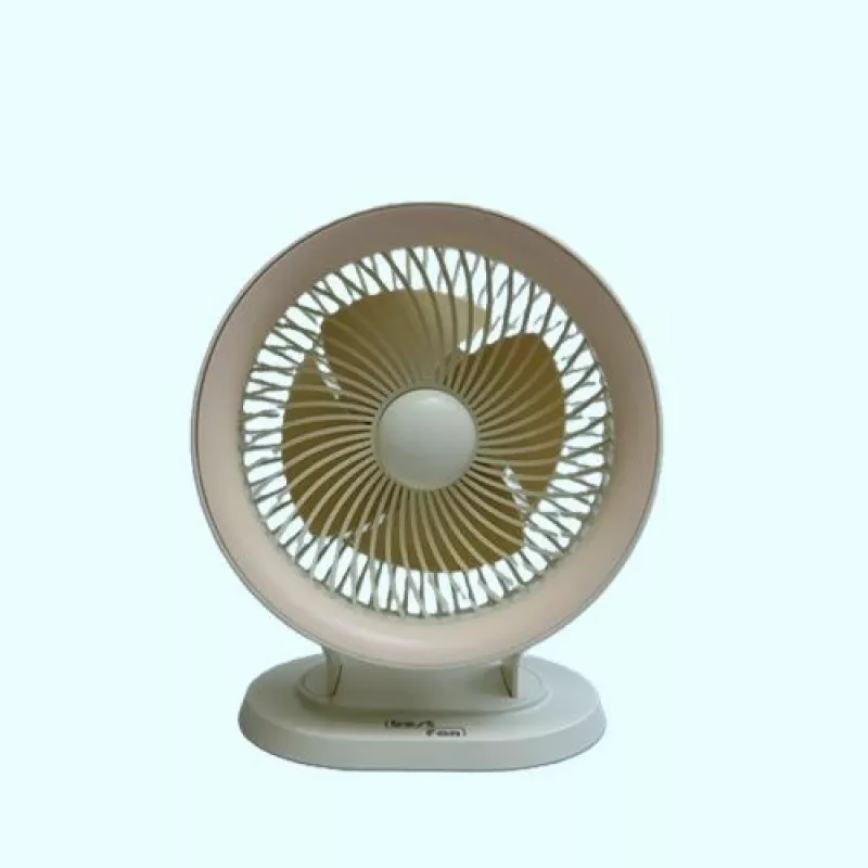 Maestro BT-003 USB Tafelventilator, Zwart, 10 cm ventilatorbladen, 2 snelheden, Compact ontwerp
