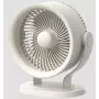 Maestro BT-003 USB Tafelventilator, Zwart, 10 cm ventilatorbladen, 2 snelheden, Compact ontwerp