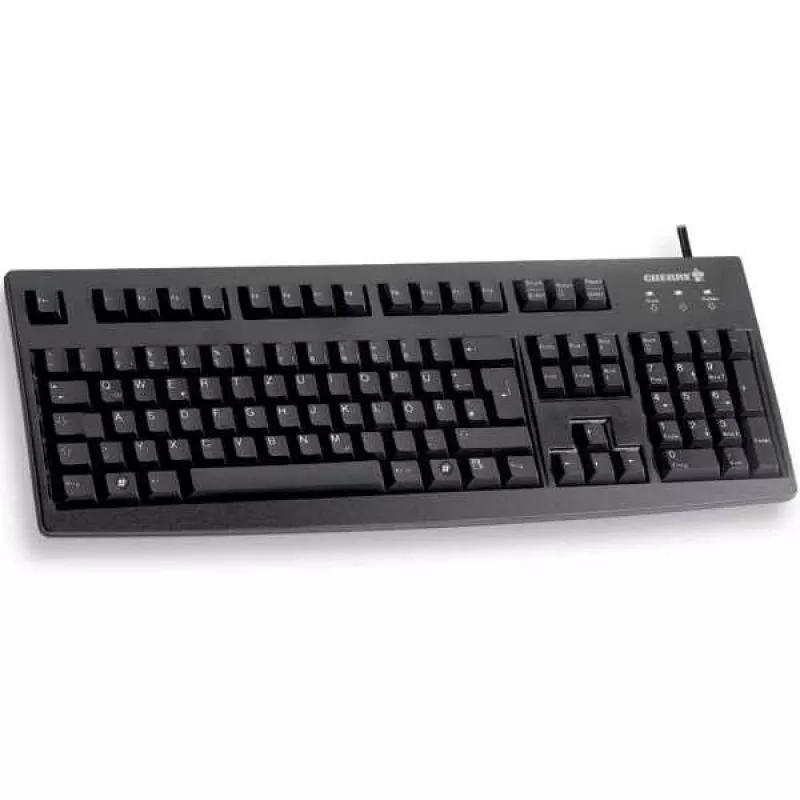 Cherry G83-6105LUNCH-2 CH USB Zwart Bedrade Toetsenbord QWERTZ Layout