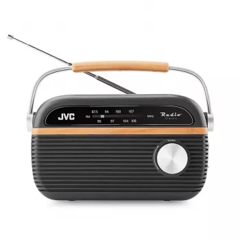 JVC RA-E215G Draagbare Radio FM/AM Analoog Grijs