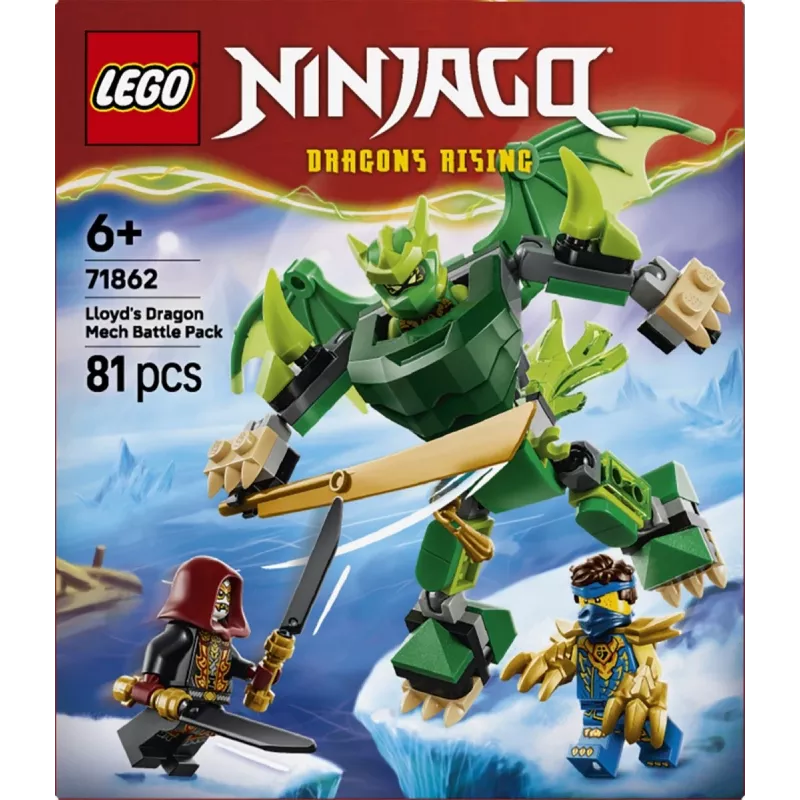 LEGO Ninjago 71862 Lloyds Drachen-Mech-Battle-Pack Bouwstenen