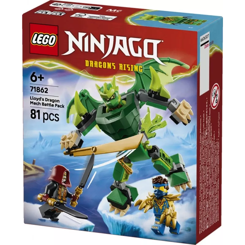 LEGO Ninjago 71862 Lloyds Drachen-Mech-Battle-Pack Bouwstenen
