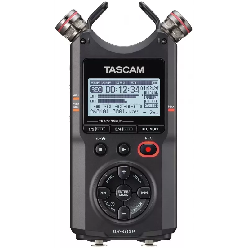 Tascam DR-40XP Draagbare Digitale Recorder met USB-audio-interface