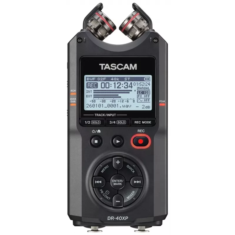 Tascam DR-40XP Draagbare Digitale Recorder met USB-audio-interface