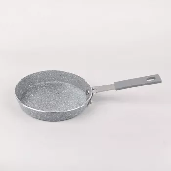 Maestro MR-1211-24 Grijze Koekenpan 24 cm Antiaanbak-marmerlaag inductiegeschikt