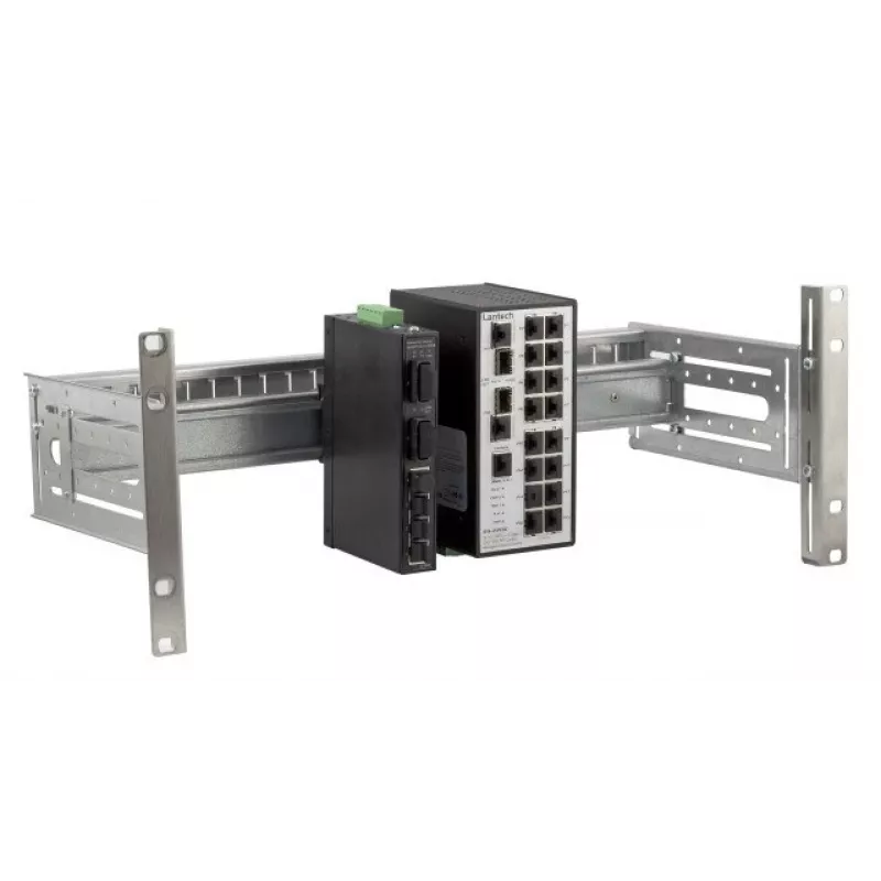 EFB Elektronik universele DIN-railhouder 4U 19