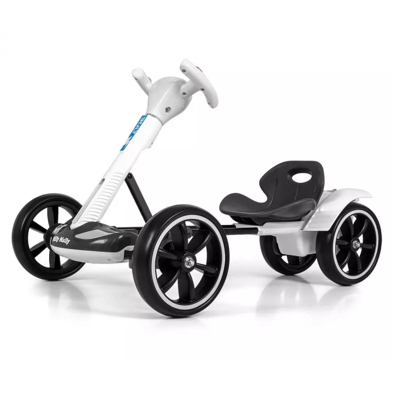 MILLY MALLY Go-kart accu-aangedreven Bolt wit