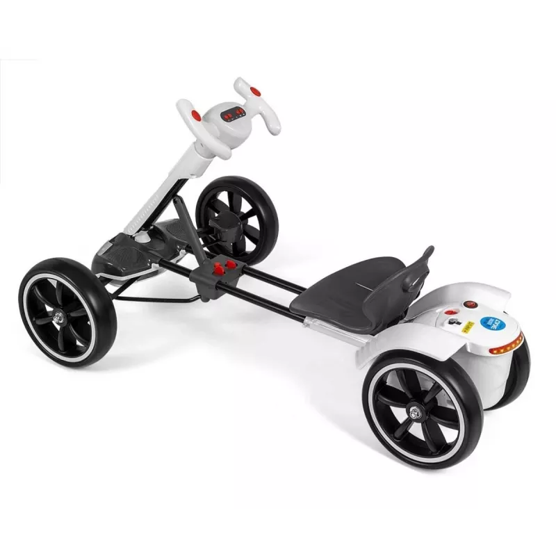 MILLY MALLY Go-kart accu-aangedreven Bolt wit
