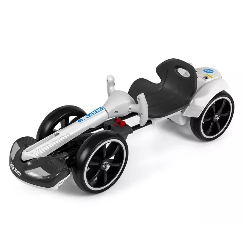 MILLY MALLY Go-kart accu-aangedreven Bolt wit