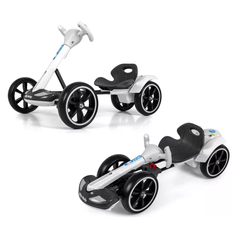 MILLY MALLY Go-kart accu-aangedreven Bolt wit