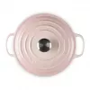 Le Creuset Signature gietijzeren ronde braadpan 20 cm Shell Pink