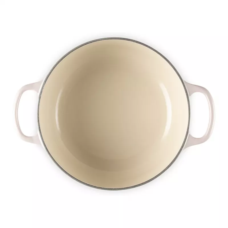 Le Creuset Signature gietijzeren ronde braadpan 20 cm Shell Pink