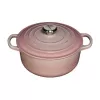 Le Creuset Signature gietijzeren ronde braadpan 20 cm Shell Pink