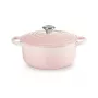Le Creuset Signature gietijzeren ronde braadpan 20 cm Shell Pink