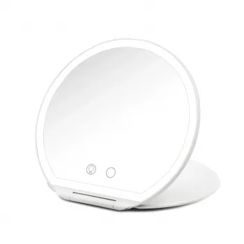 Girmi BE03 make-upspiegel met LED-verlichting, 1x/5x vergroting, chroomafwerking