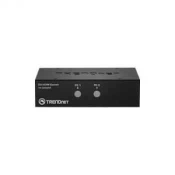 TRENDnet TK-222DVK 2-poorts DVI KVM-switch met audio en USB-hub