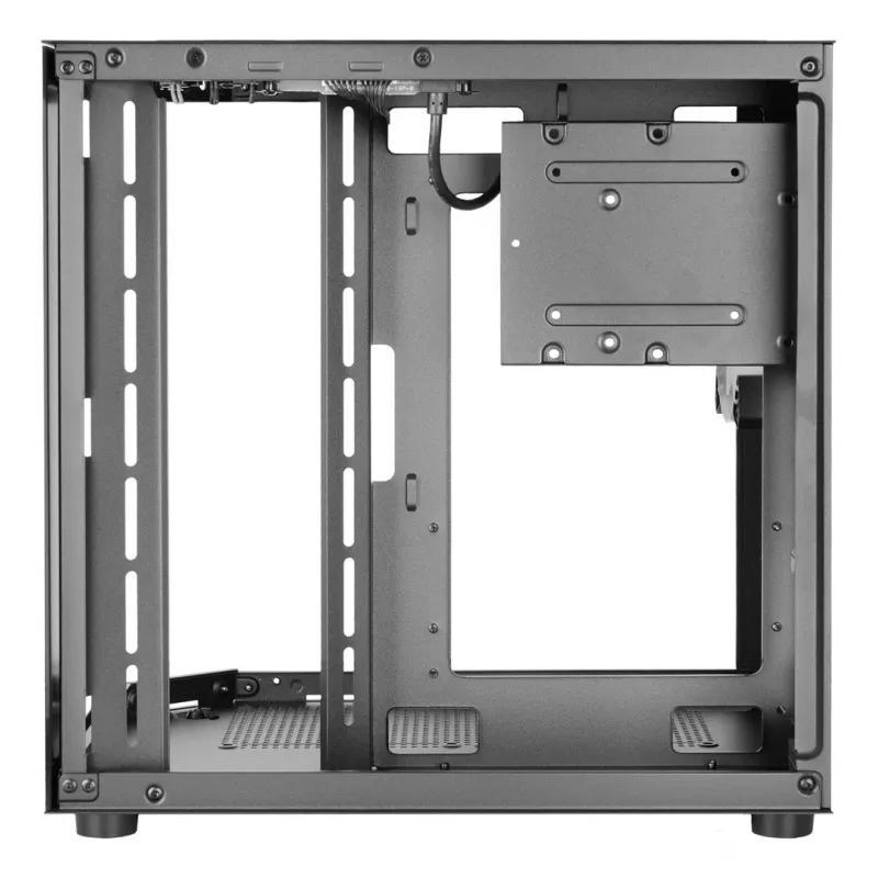 TACENS Mars Gaming MC-3TLITE mini tower zwart tempered glass FRGB behuizing