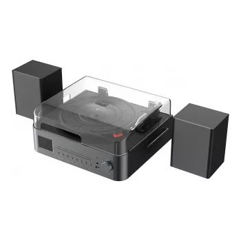 Reflexion HiFi tuner zwart, bruin DAB+, CD-speler, Bluetooth (HIF2082DAB)