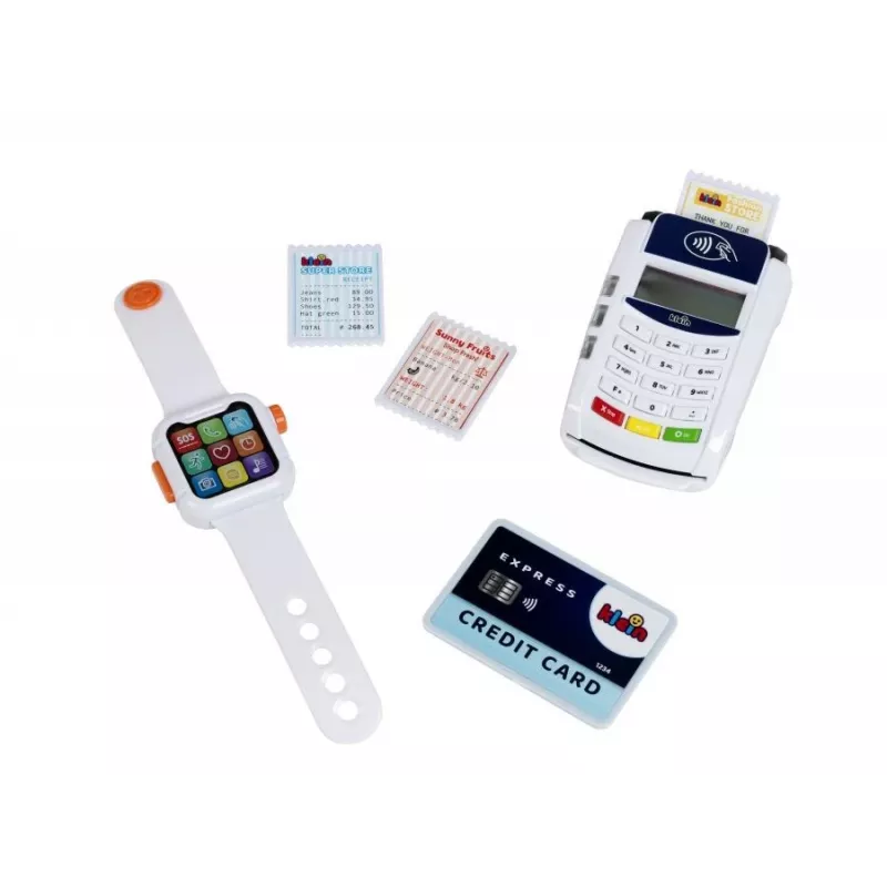 Klein 7276 elektronische terminal en smartwatch