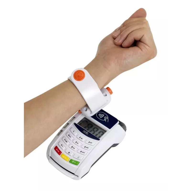 Klein 7276 elektronische terminal en smartwatch