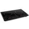BLOW inductiekookplaat met twee kookzones, instelbaar 2000W + 2000W