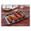 Staub Plancha inductiegeschikte gietijzeren grillplaat, 38 cm, zwart