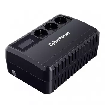 CyberPower BU650EULCD line-interactive USV 650VA/360W LCD AVR USB 3x Schuko