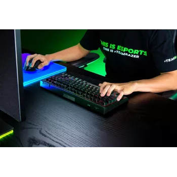 Razer BlackWidow V4 Tenkeyless HyperSpeed Orange Switch toetsenbord - US Layout