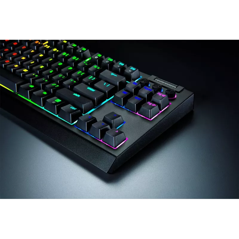 Razer BlackWidow V4 Tenkeyless HyperSpeed Orange Switch toetsenbord - US Layout