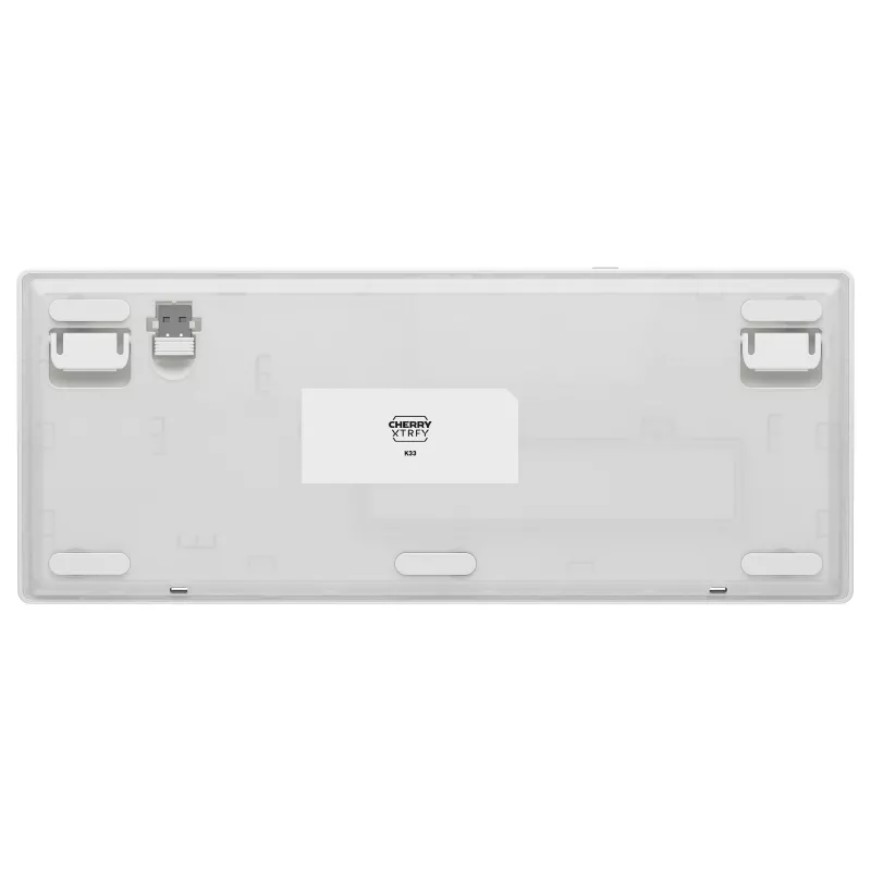 CHERRY K33 COMPACT FS draadloos toetsenbord wit PAN-NORDIC