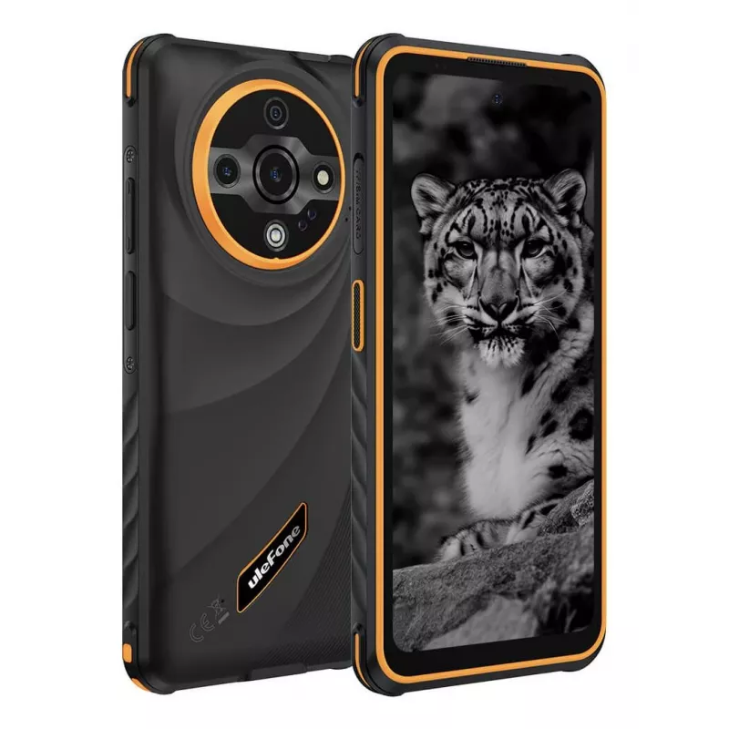 ULEFONE Armor X31 6GB RAM 128GB opslag oranje 4G LTE robuuste smartphone