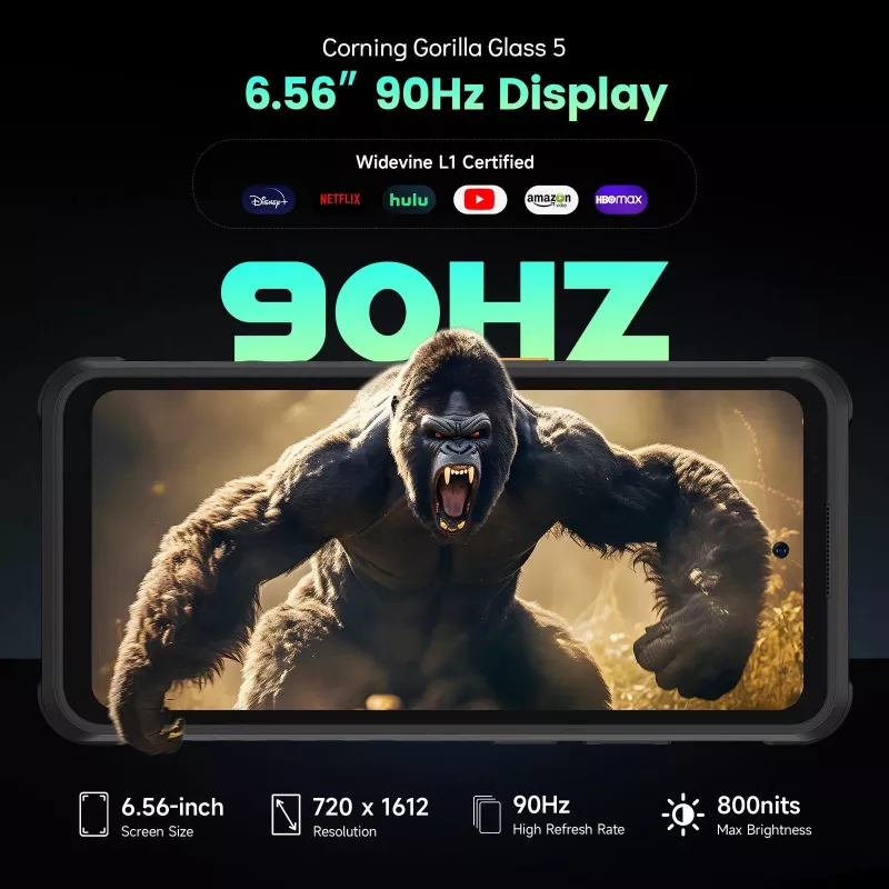ULEFONE Armor X31 6GB RAM 128GB opslag oranje 4G LTE robuuste smartphone