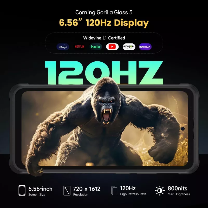 ULEFONE ARMOR X31 PRO 8/256GB zwart robuuste mobiele telefoon