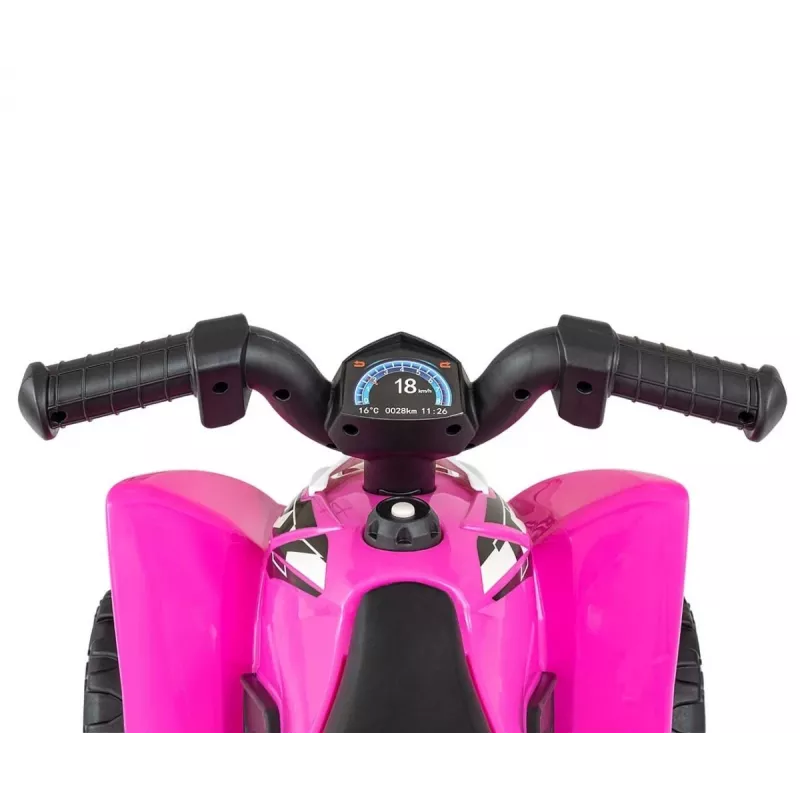 MILLY MALLY Quad Honda ATV op accu roze
