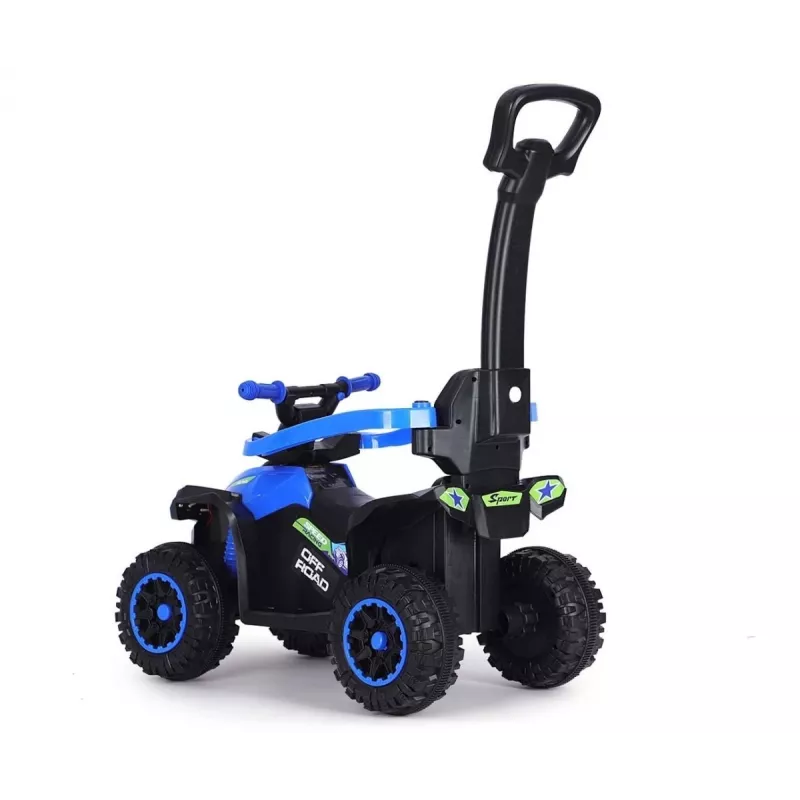 MILLY MALLY kinderfiets met duwstang Wildblau