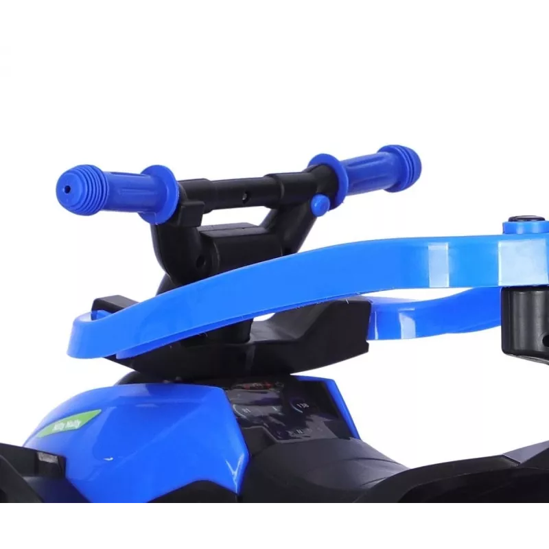 MILLY MALLY kinderfiets met duwstang Wildblau