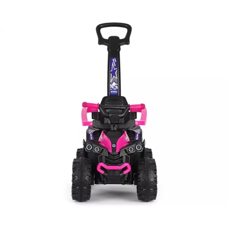 MILLY MALLY kinderfiets met duwstang Wild Pink 12 inch