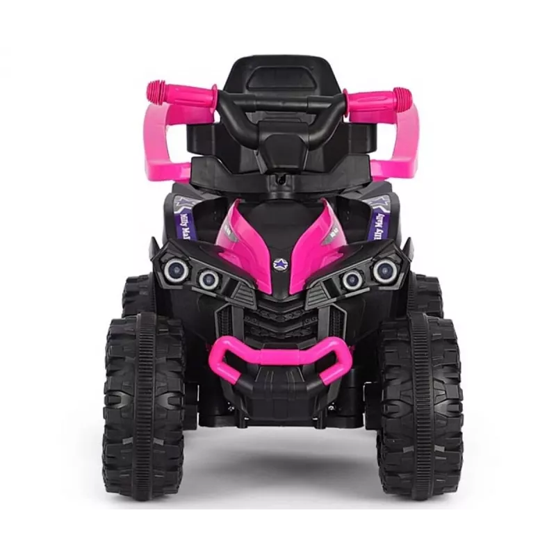 MILLY MALLY kinderfiets met duwstang Wild Pink 12 inch