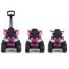 MILLY MALLY kinderfiets met duwstang Wild Pink 12 inch