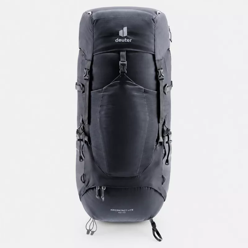 Deuter Aircontact Lite 40+10 Rugzak Zwart/Grijs