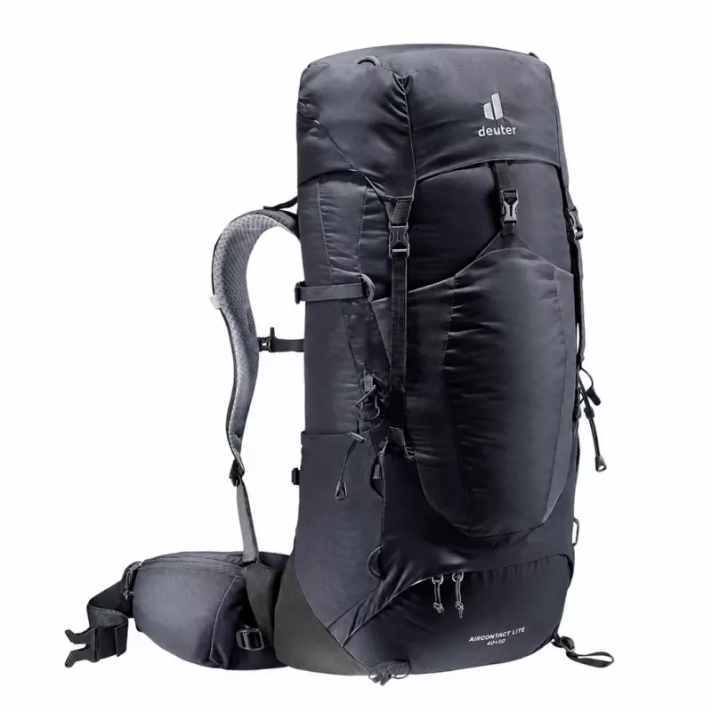Deuter Aircontact Lite 40+10 Rugzak Zwart/Grijs