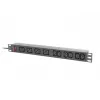 LANBERG Rack PDU 19 inch 1U 16A 2m 4x C19 6x C13 C20 zwart