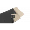 Outwell Contour Prime Synthetische Slaapzak (190 cm) - Zwart, rits rechts