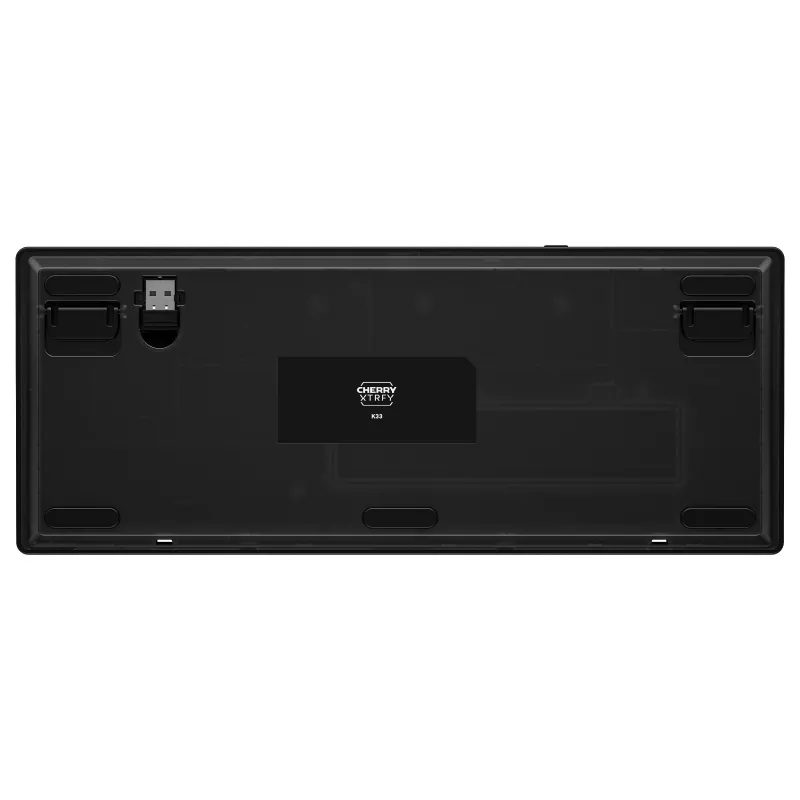 CHERRY K33 COMPACT FS WIRELESS KEYBOARD zwart PAN-NORDIC